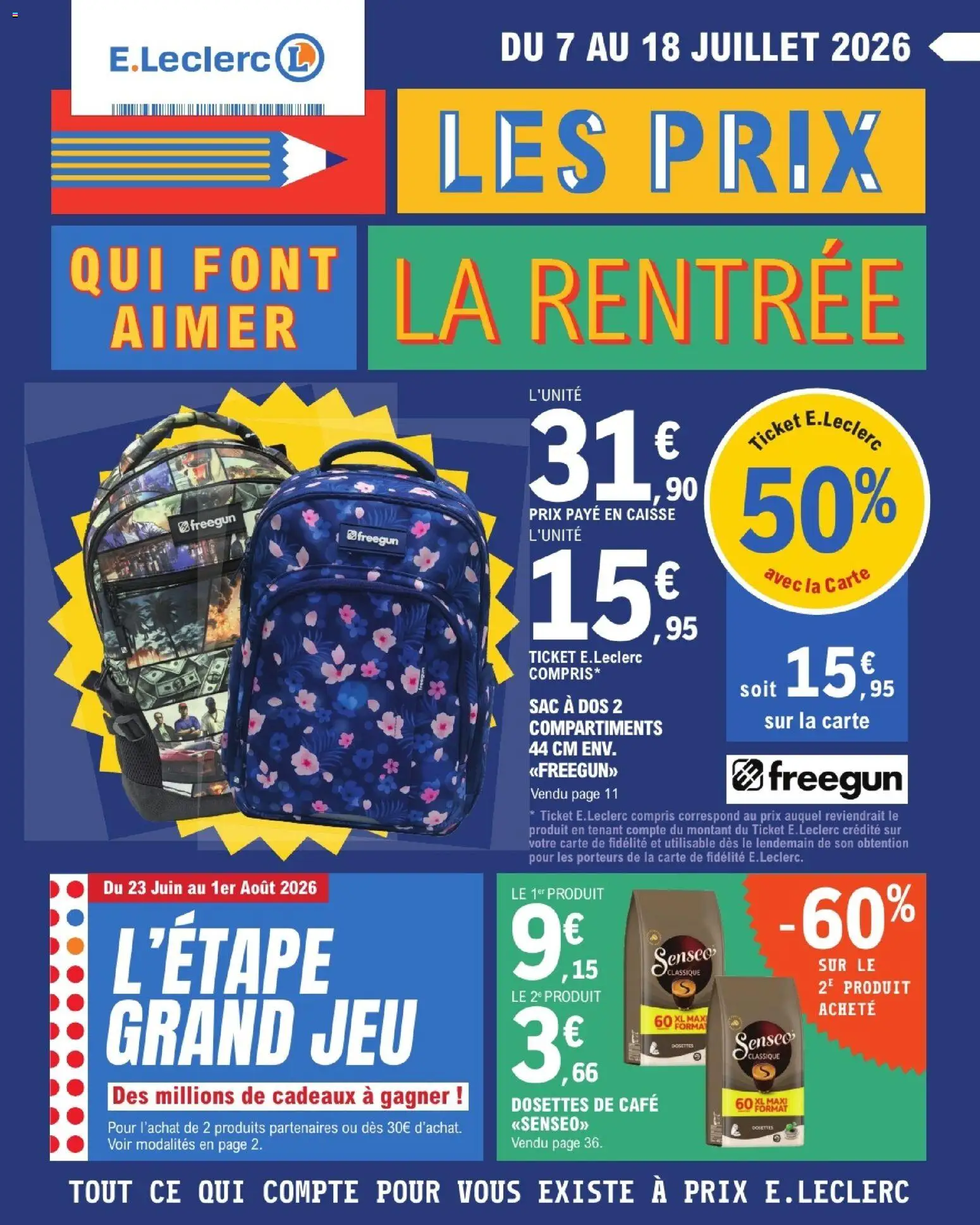 Catalogue E.Leclerc du 07/07/2026 catalogue cover