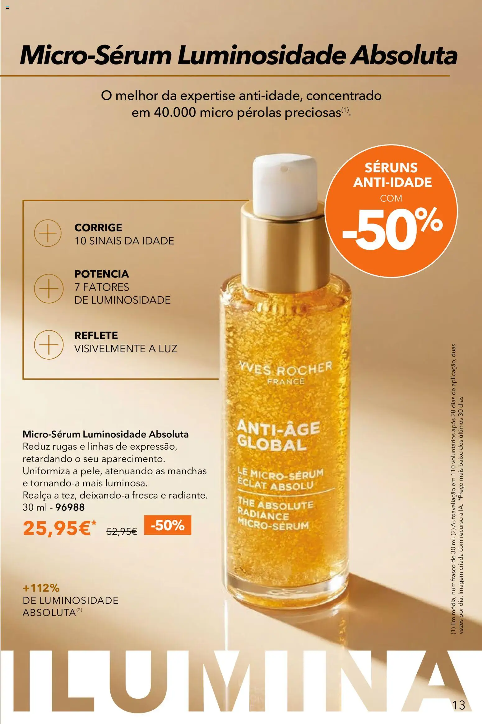 Yves Rocher catálogo 8 │ válido de 03.06.2026 | Página: 13 | Produtos: Sérum