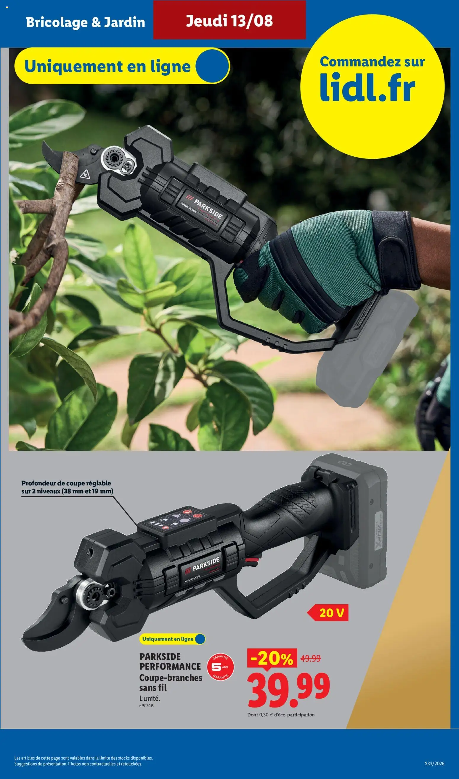 {H1} | Page: 11 | Produits: Bricolage, Parkside, Cutter