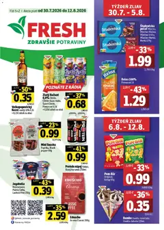 Fresh leták platný od 30.07.2026