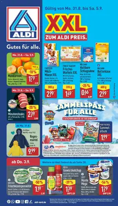 Aldi Prospekt ab 31.08.2026 gültig