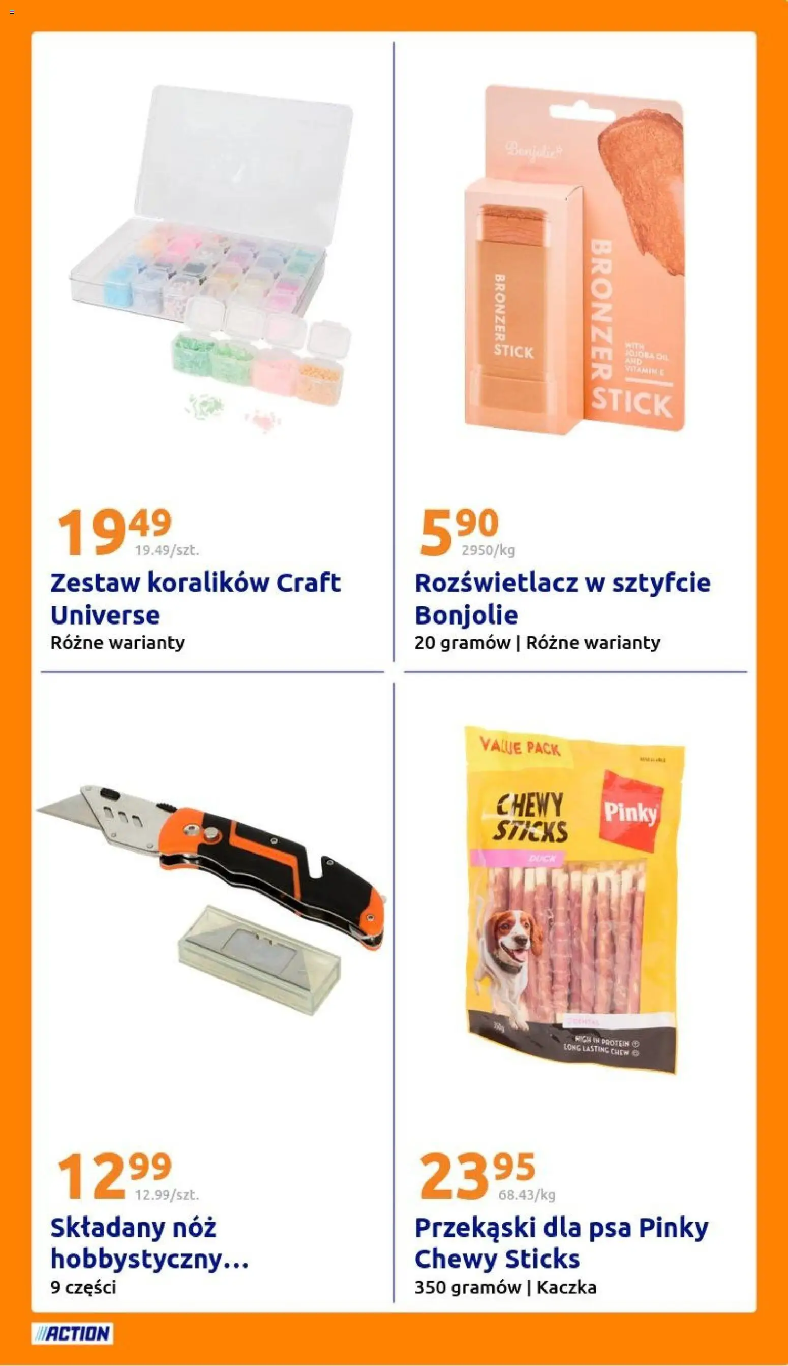 Action gazetka od 08.04.2026 | Strona: 25 | Produkty: Kaczka, Bronzer, Rozświetlacz