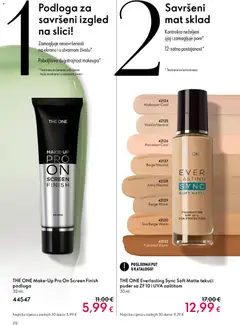 Oriflame Katalog - Pregled kataloga iz trgovine Oriflame, vrijedi od 03.06.2026 | Stranica: 70 | Proizvodi: Primer, Puder, Finish