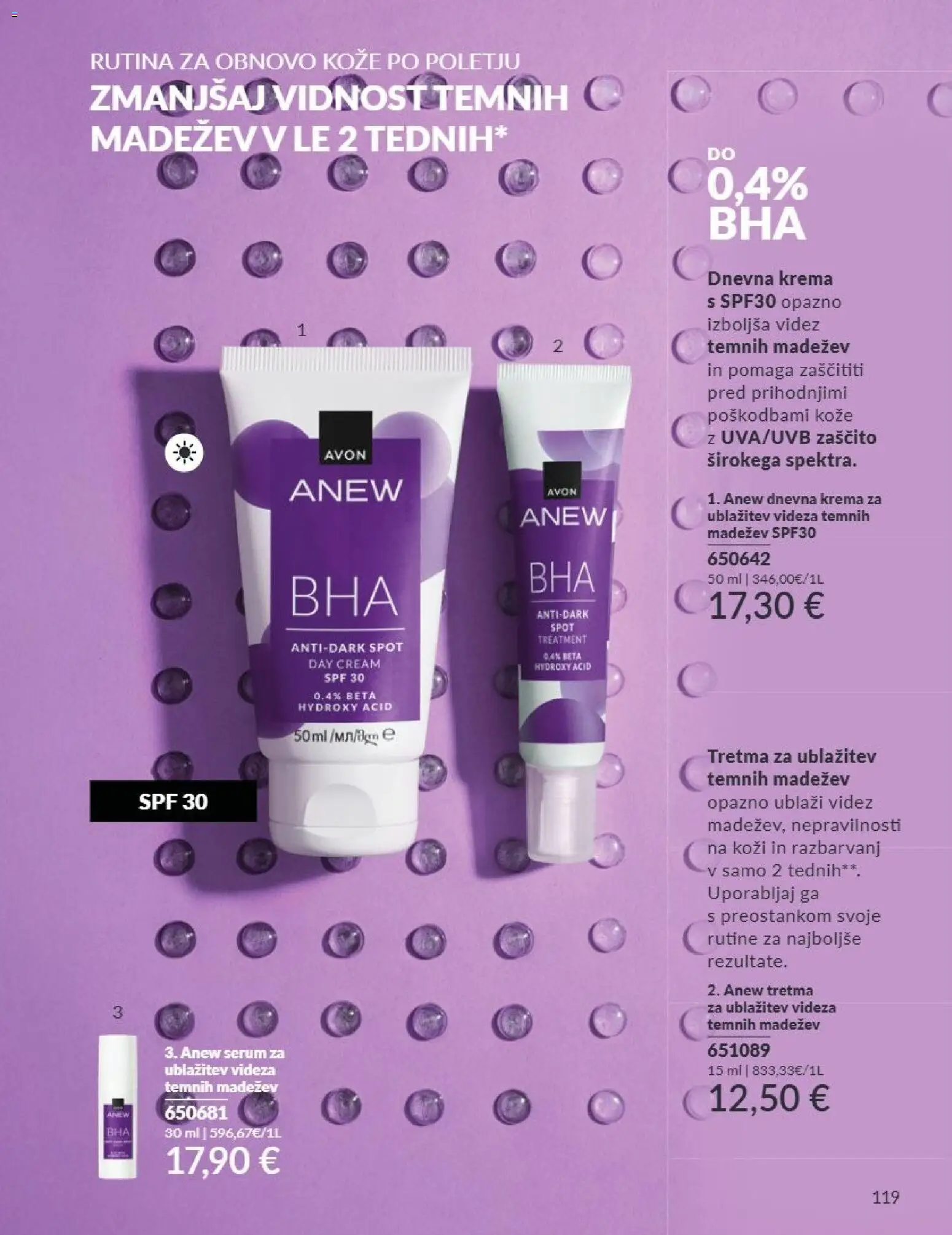 Novi Avon katalog ponudbe – veljaven od 01.09.2026 | Stran: 119 | Izdelki: Krema