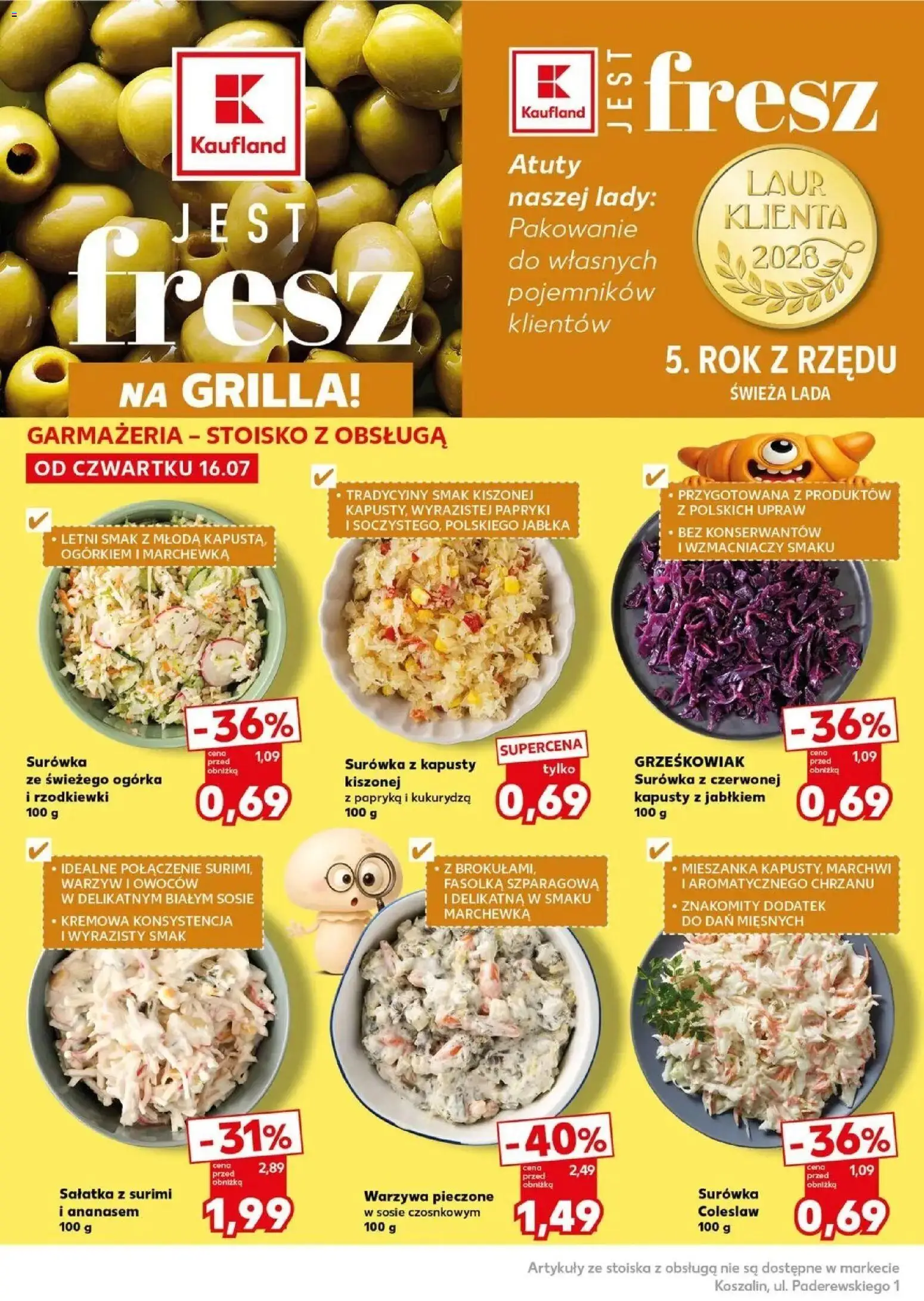 Kaufland gazetka - Mocny start od 20.07.2026 | Strona: 12 | Produkty: Papryki, Surówka colesław, Fasolka szparagowa, Jabłka
