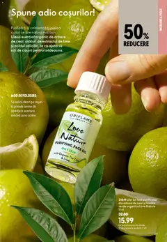Ofertele Oriflame valabile de la 19.08.2026 | Pagină: 99 | Produse: Lime, Aplică, Ulei, Lămâie