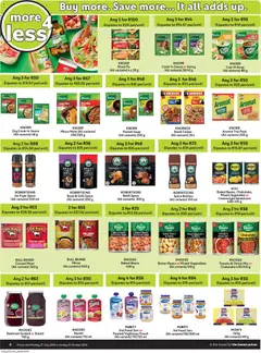 Makro specials catalogue – valid from 27/07/2026 | Page: 8 | Products: Baked beans, Cheese, Gravy, Chilli