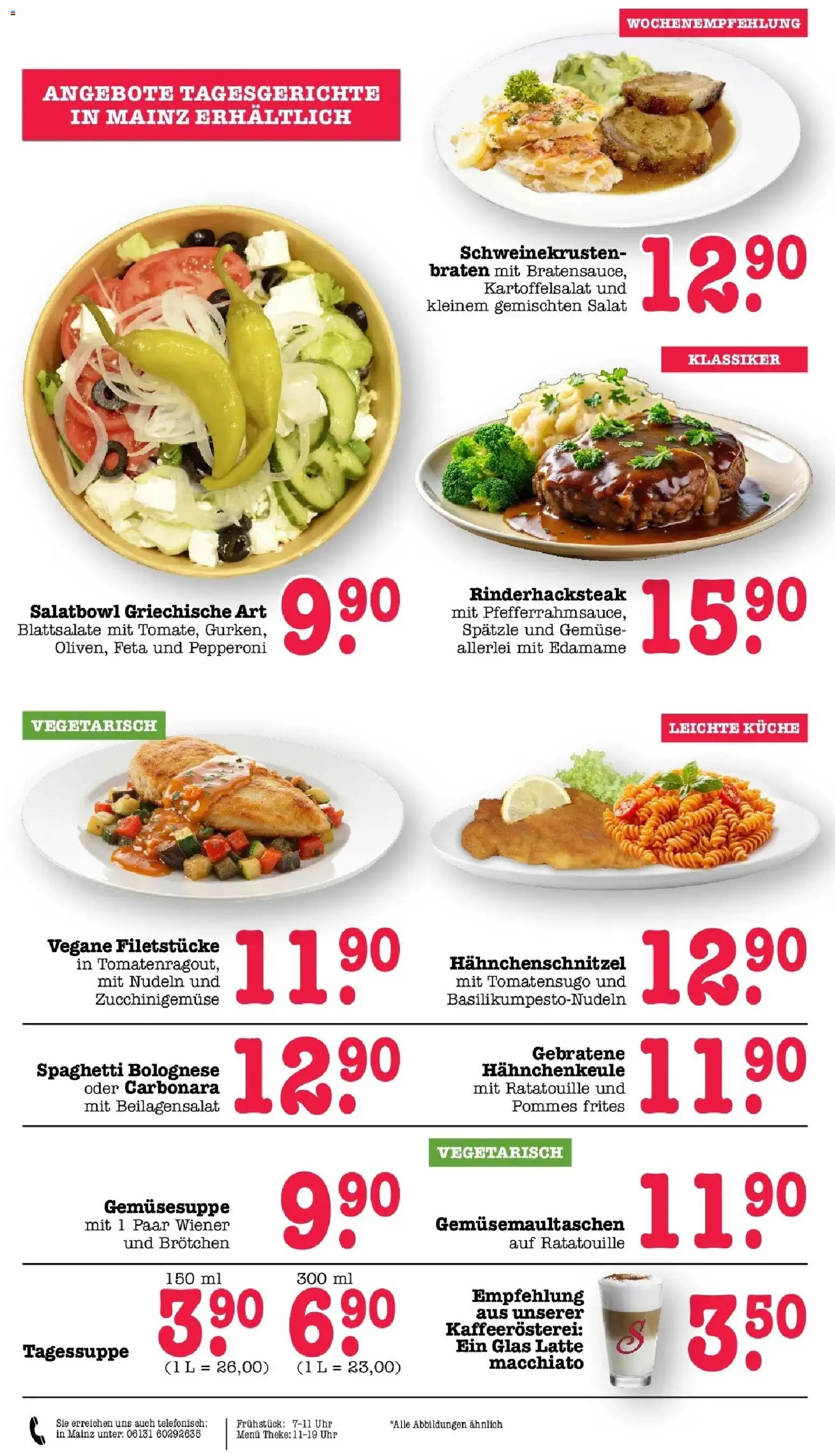 Edeka Prospekt Mainz-Weisenau – gültig ab 27.07.2026 | Seite: 14 | Produkte: Theke, Gemüse, Nudeln, Salat