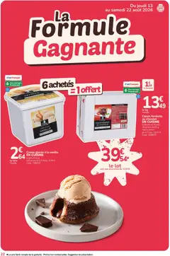 Promocash - Prévisualisation de Promocash catalogue valide à partir de 13/08/2026 | Page: 22 | Produits: Vanille, Chocolat, Crème
