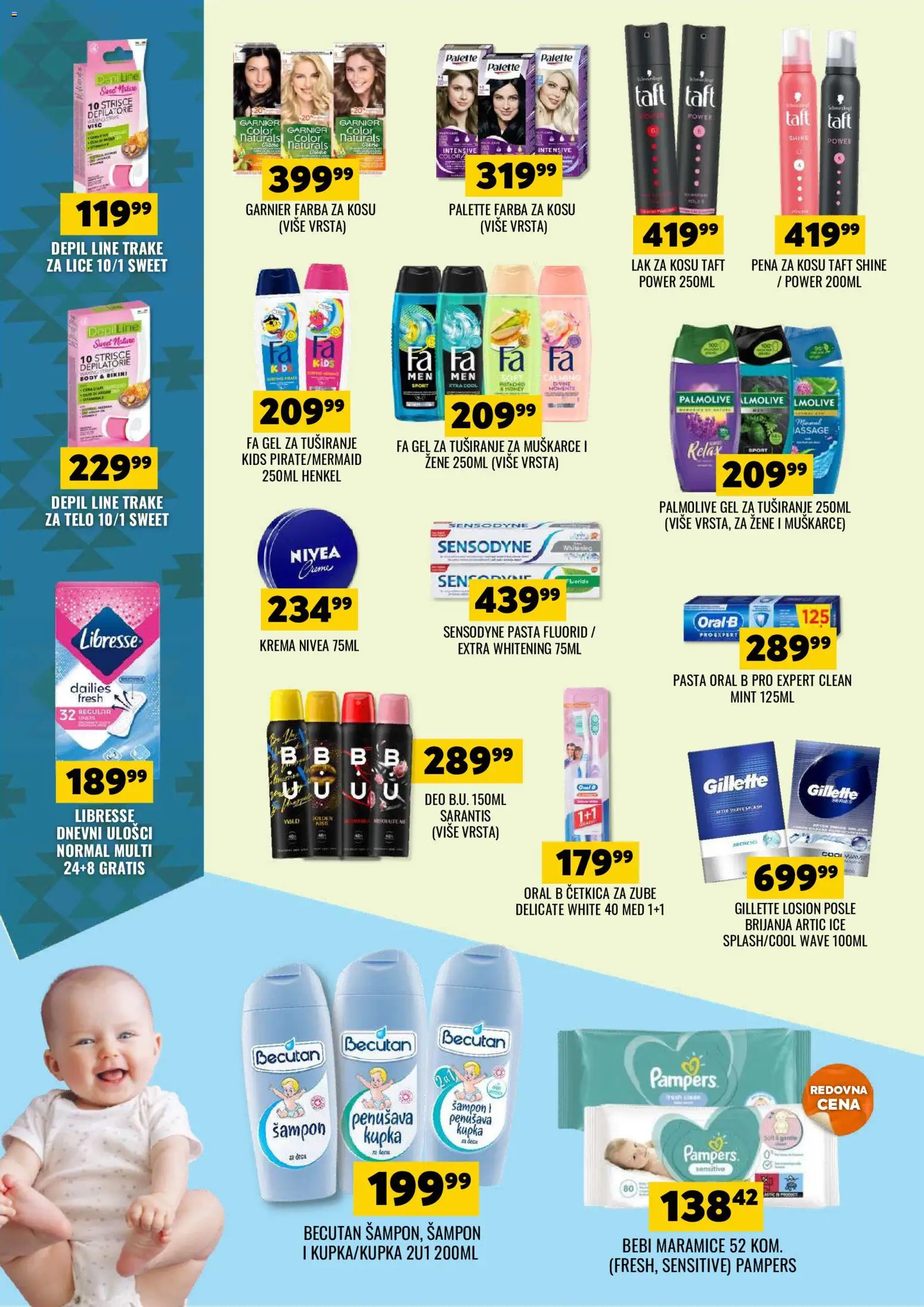 Tekijanka katalog - važi od 06.05.2026 | Strana: 14 | Proizvode: Nivea, Šampon, Krema, Losion posle brijanja