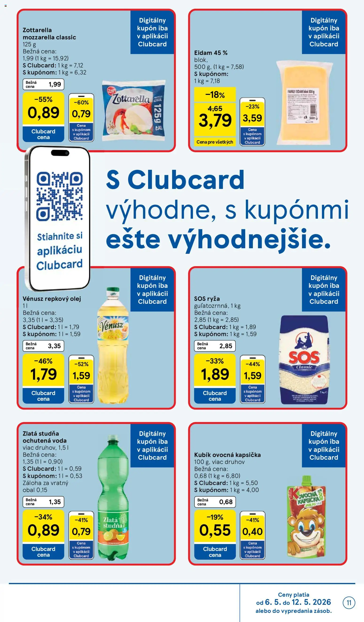 Nové Tesco akcie – leták je platný od 06.05.2026 | Strana: 11