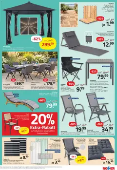Roller Prospekt 	 ab 26.04.2026 gültig | Seite: 11 | Produkte: Kissen, Stuhl, Gartenmöbel