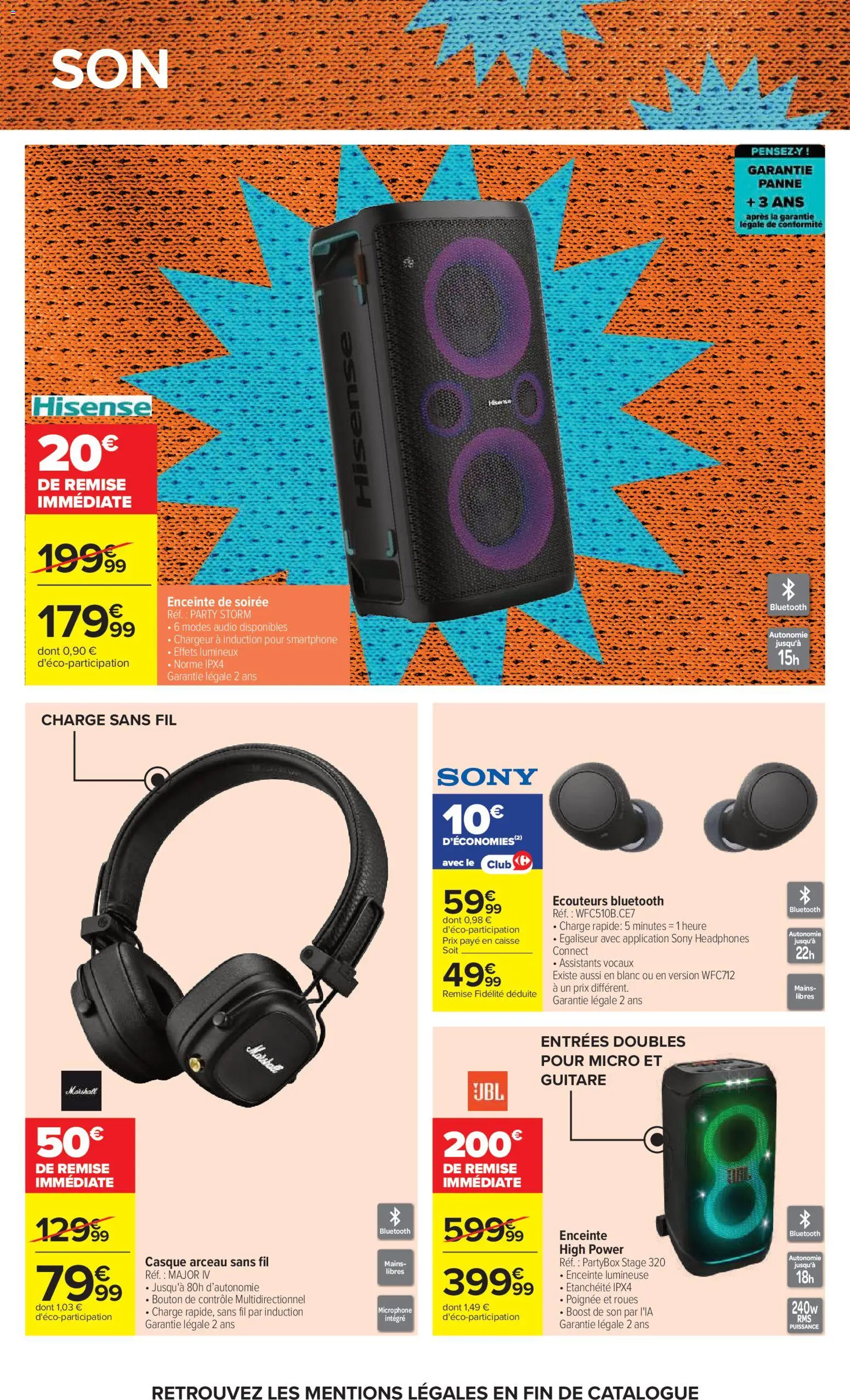 {H1} | Page: 31 | Produits: Smartphone, Écouteurs, Guitare, Casque