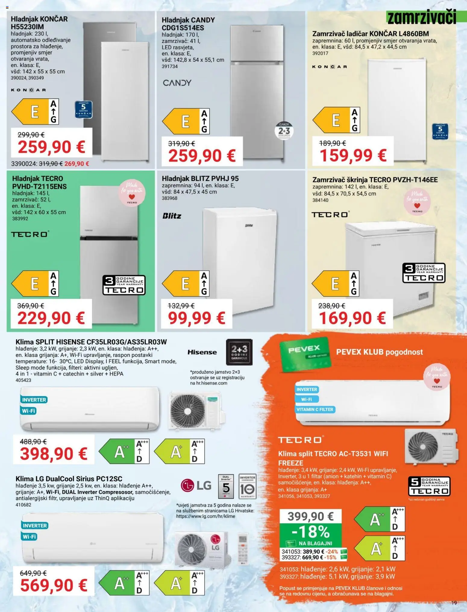 Pevex katalog | vrijedi od 30.04.2026 | Stranica: 19