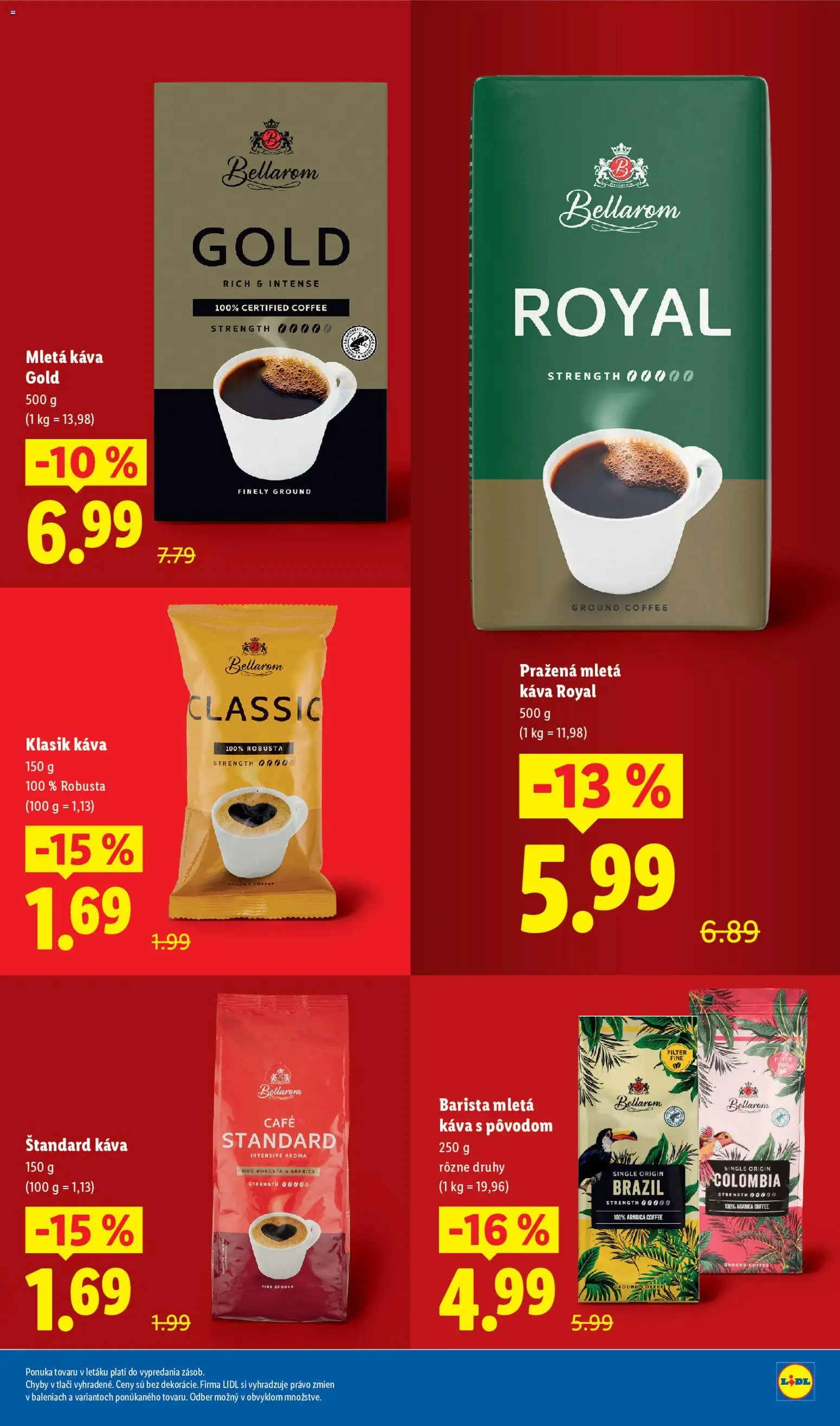 Nové Lidl akcie – leták je platný od 02.02.2026 | Strana: 23 | Produkty: Káva, Barista