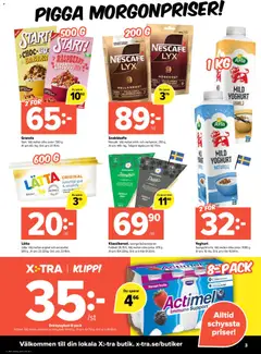 Coop X:-TRA erbjudanden - Förhandsvisning av reklamblad från butik Coop X:-TRA aktuell från 18.05.2026 | Sida: 3