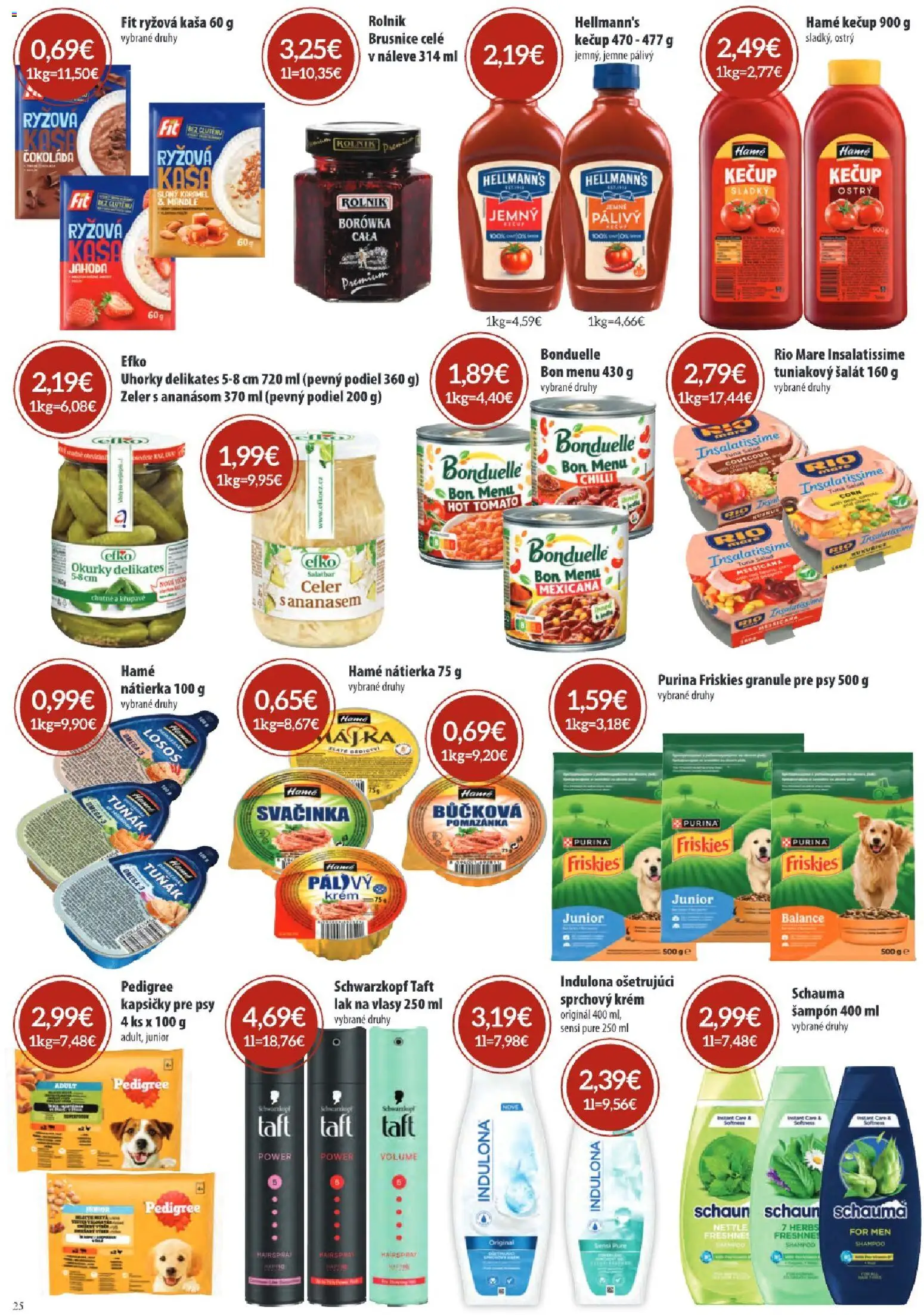 Nové KARMEN CBA akcie – leták je platný od 01.10.2026 | Strana: 25 | Produkty: Omega 3, Kečup, Brusnice, Zeler