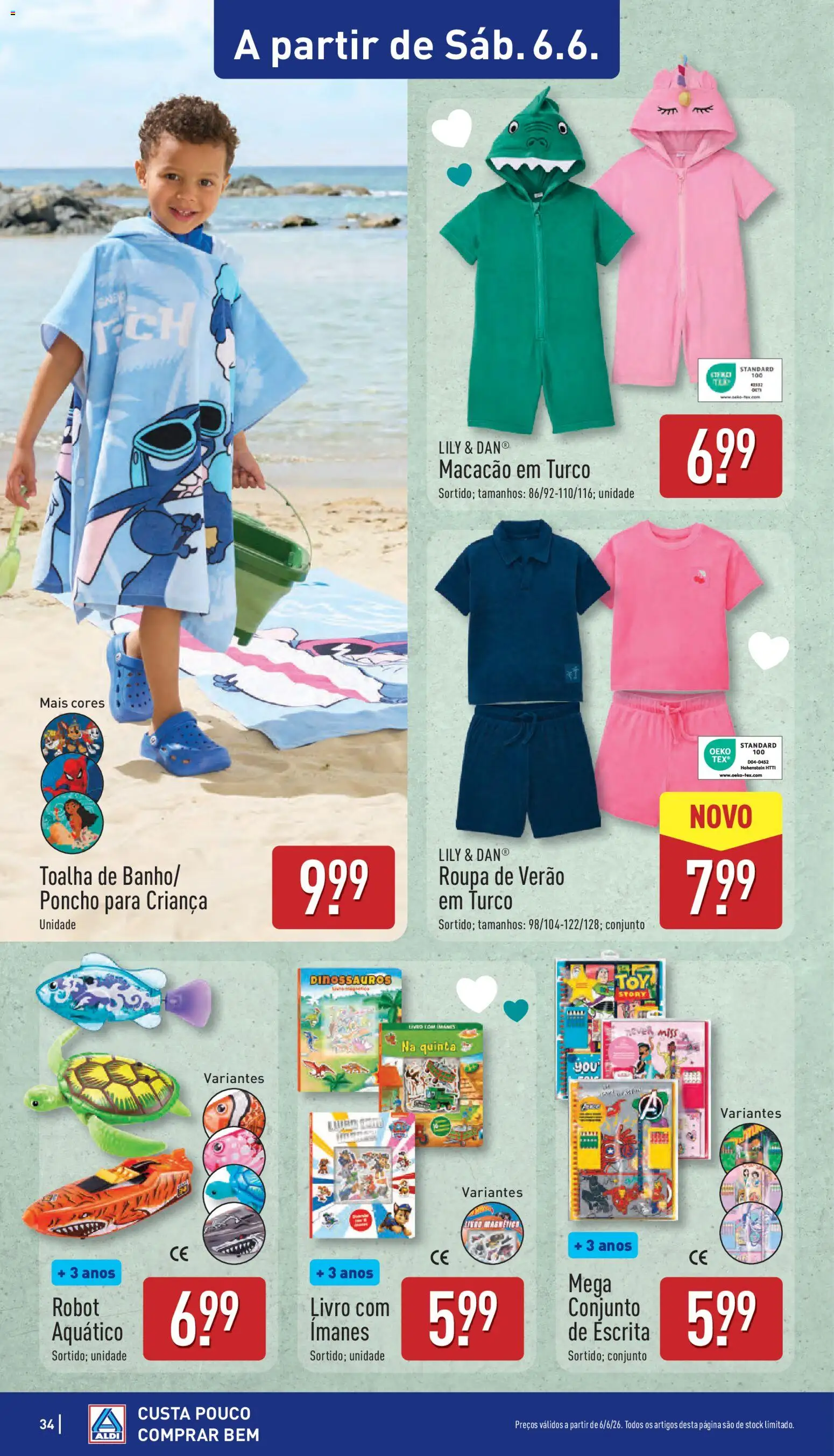 Aldi folheto │ válido de 01.06.2026 | Página: 34 | Produtos: Macacão