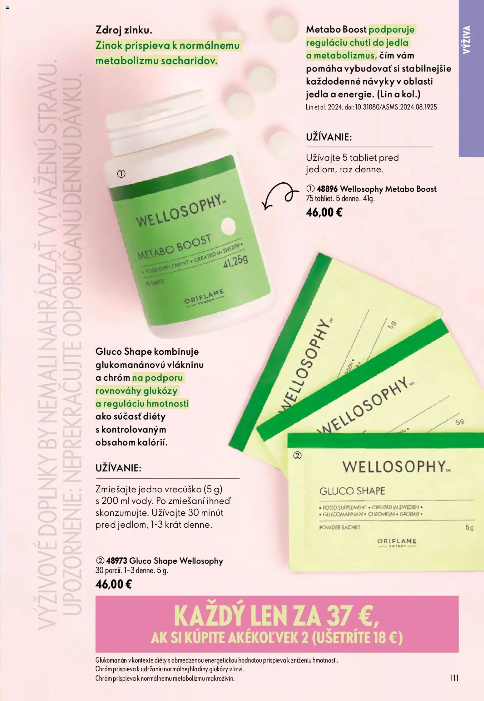 Nové Oriflame akcie – leták je platný od 08.07.2026 | Strana: 111 | Produkty: Metabo