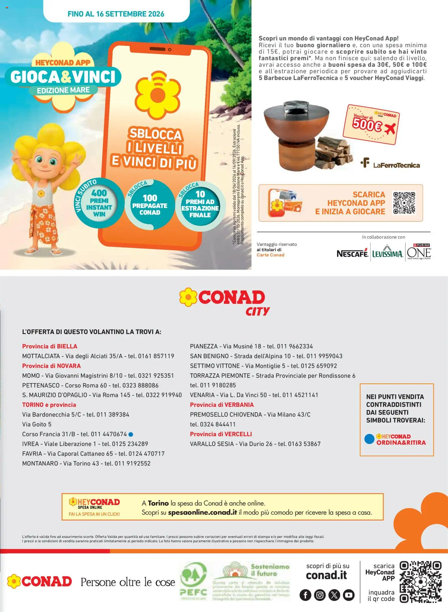 Volantino Conad del 02/07/2026 | Pagina: 20 | Prodotti: Barbecue, Stampa