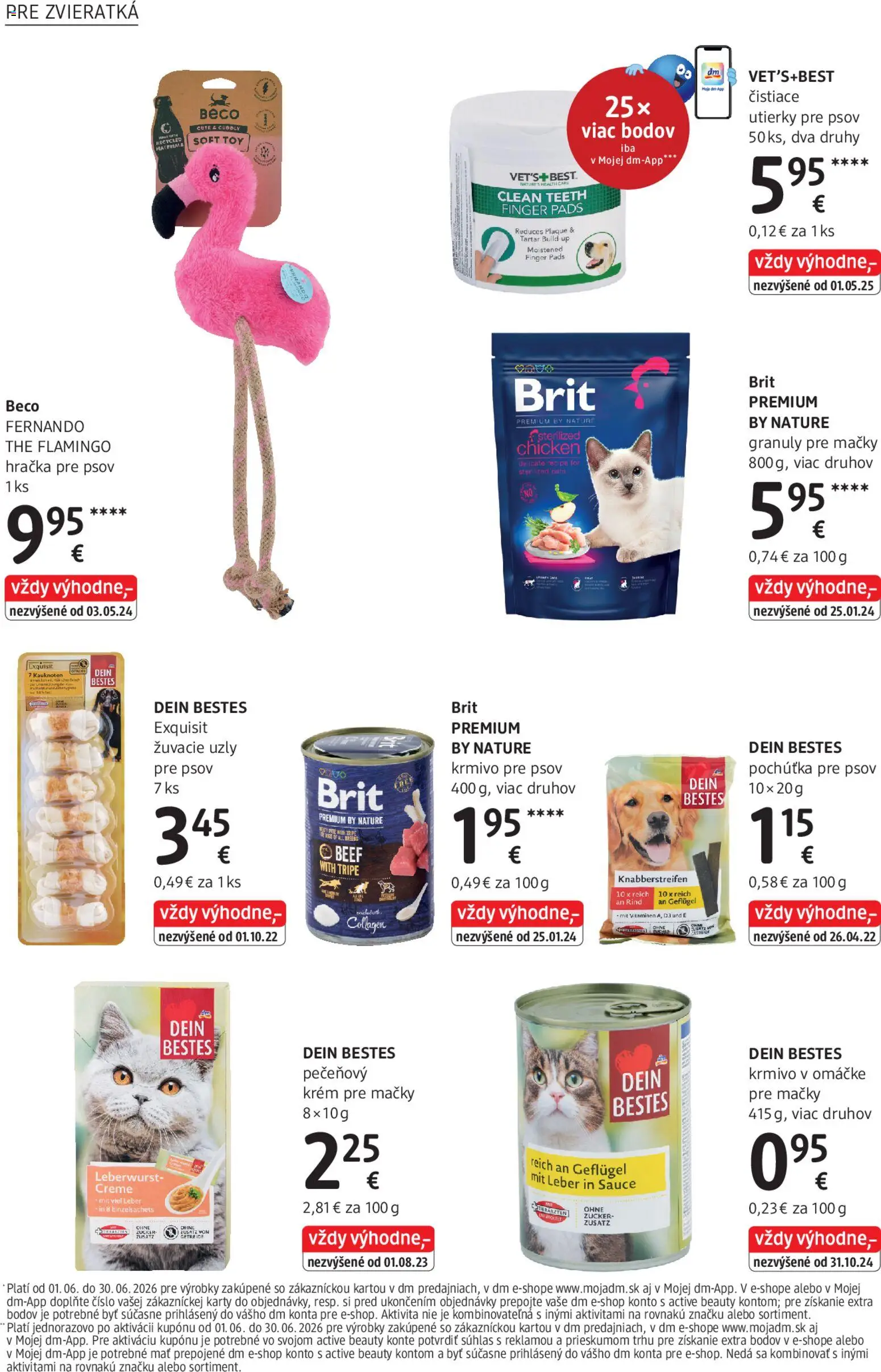 Nové dm drogerie akcie – leták je platný od 01.06.2026 | Strana: 28 | Produkty: Čistiace utierky, Krém