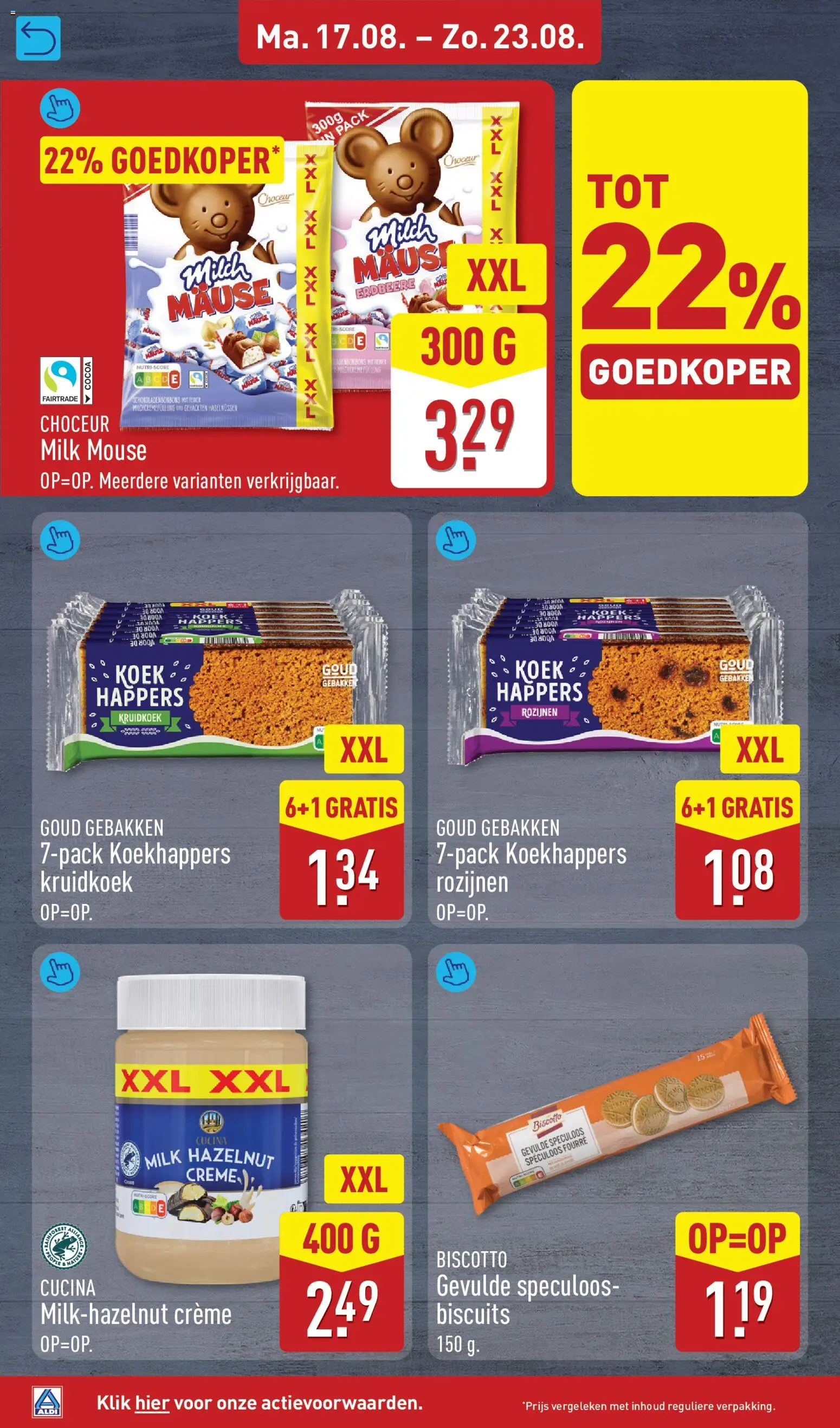 {H1} | Pagina: 16 | Producten: Rozijnen, Cake, Crème
