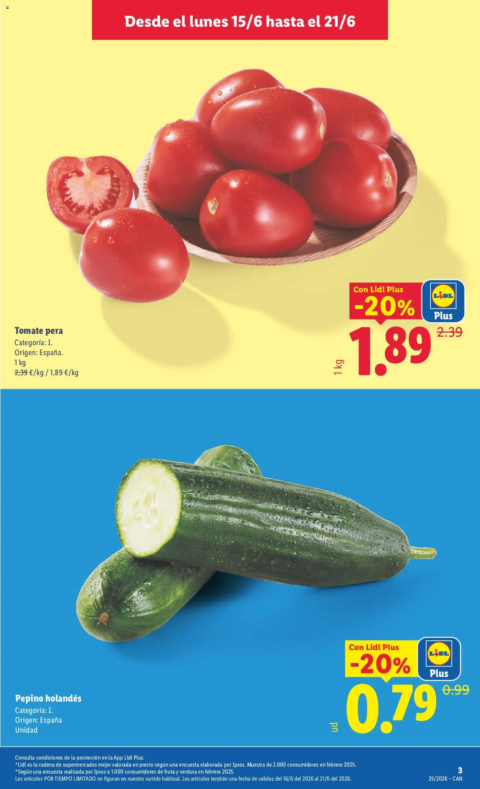 Lidl folleto Canarias │ válido desde el 15.06.2026 | Página: 3 | Productos: Στιγμιαίος καφές
