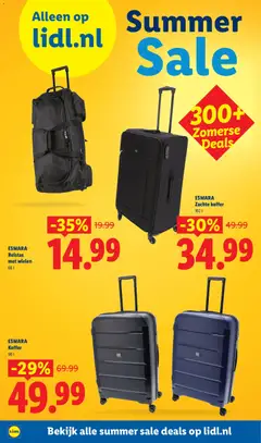 Lidl folder week 29 - Voorbeeld van een folder van Lidl, geldig van 13-07-2026 | Pagina: 29 | Producten: Reistas, Koffer
