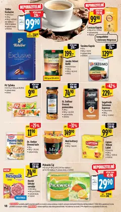 Náhled letáku Jacobs Velvet Refill, • instantní káva • 300 g od 15.07.2026 | Strana: 28 | Produkty: Ovesná kaše, Velvet, Zrnková káva, Mletá káva