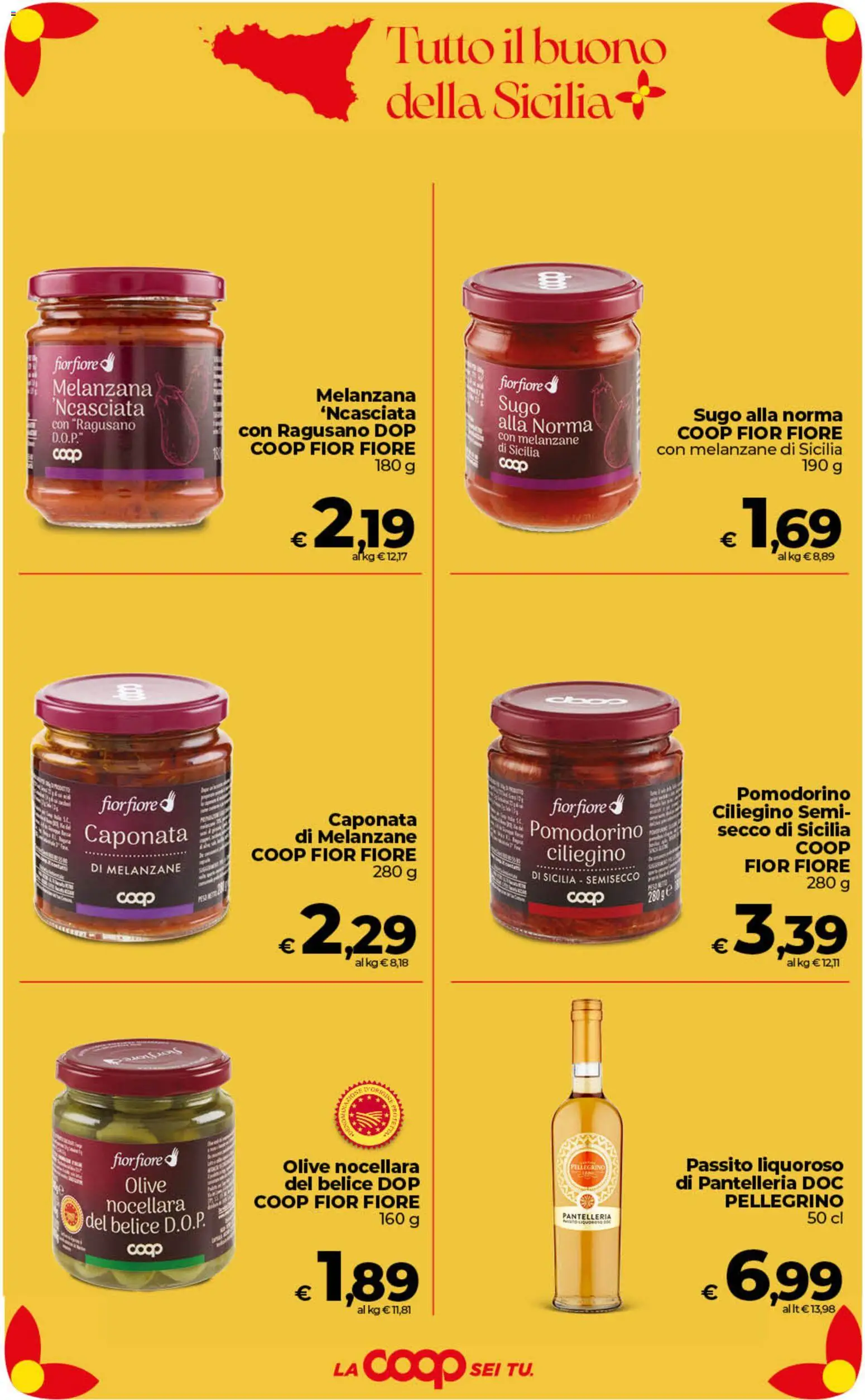 Volantino Ipercoop del 11/08/2026 | Pagina: 11 | Prodotti: Olive, Melanzana, Melanzane, Sugo