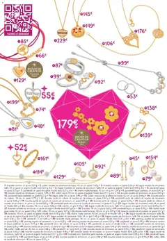 E.Leclerc - Prévisualisation de collier oxydes de zirconium et laque, collier oxydes de zirconium et laque, 42 cm, or jaune 1,50 g valide à partir de 19.05.2026 | Page: 2 | Produits: Câble, Laque, Collier, Bijoux