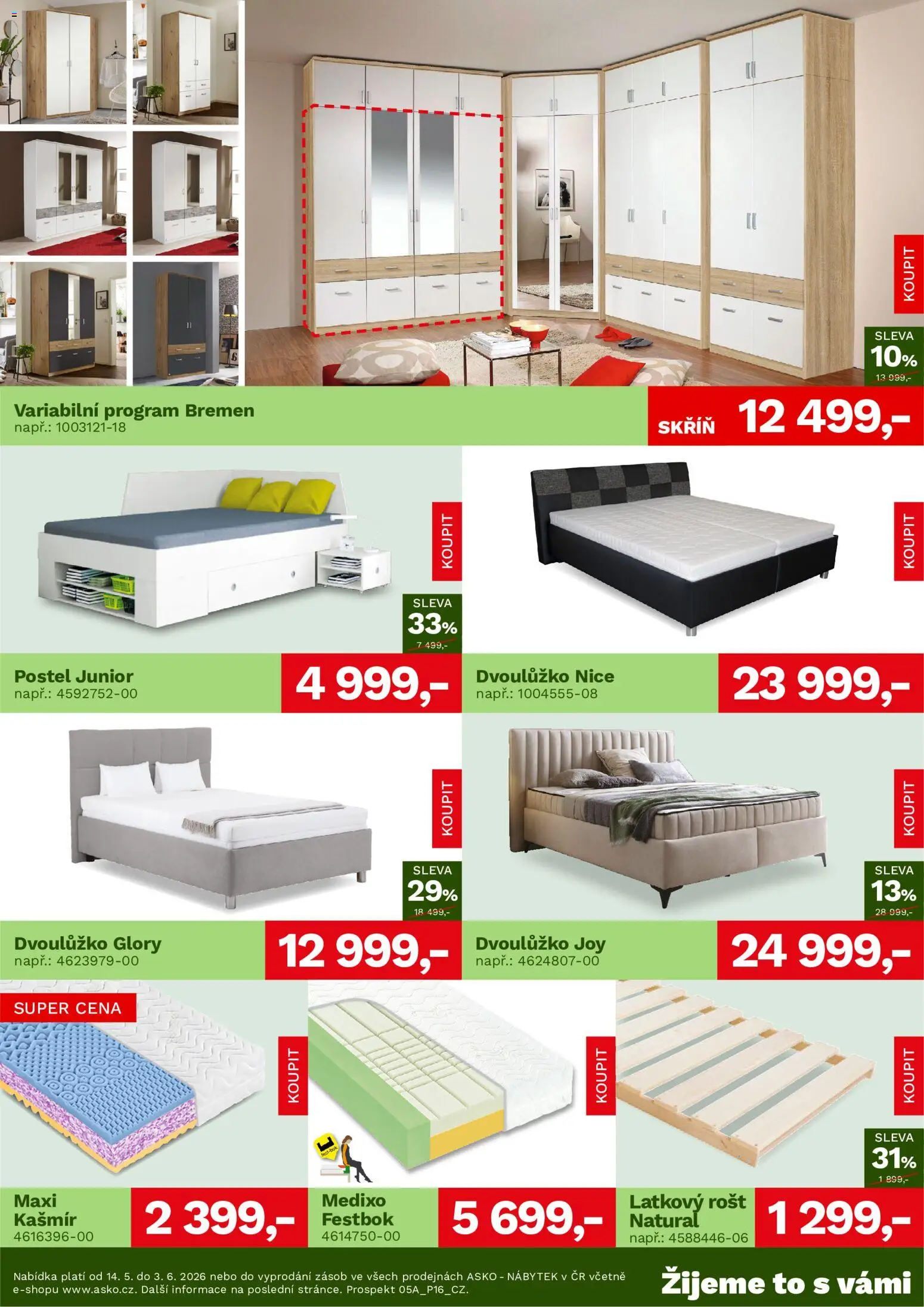 ASKO nábytek leták od 14.05.2026 | Strana: 3