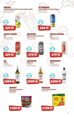 CBA akciós újság - amely érvényes a következő dátumtól: 2026.07.16. | Oldal: 7