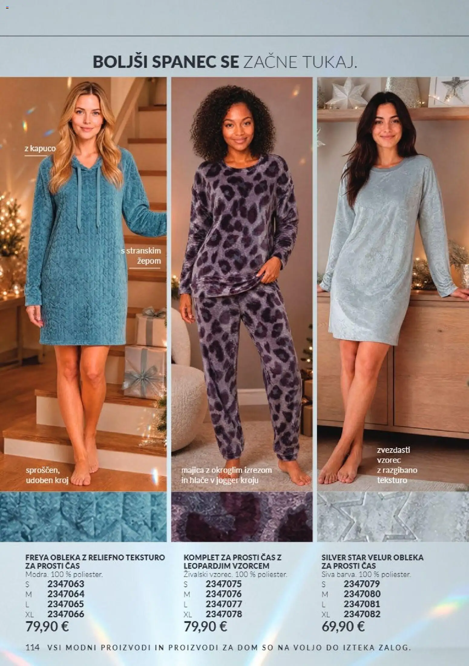 Novi Avon katalog ponudbe – veljaven od 01.11.2026 | Stran: 114 | Izdelki: Majica, Hlace, Obleka