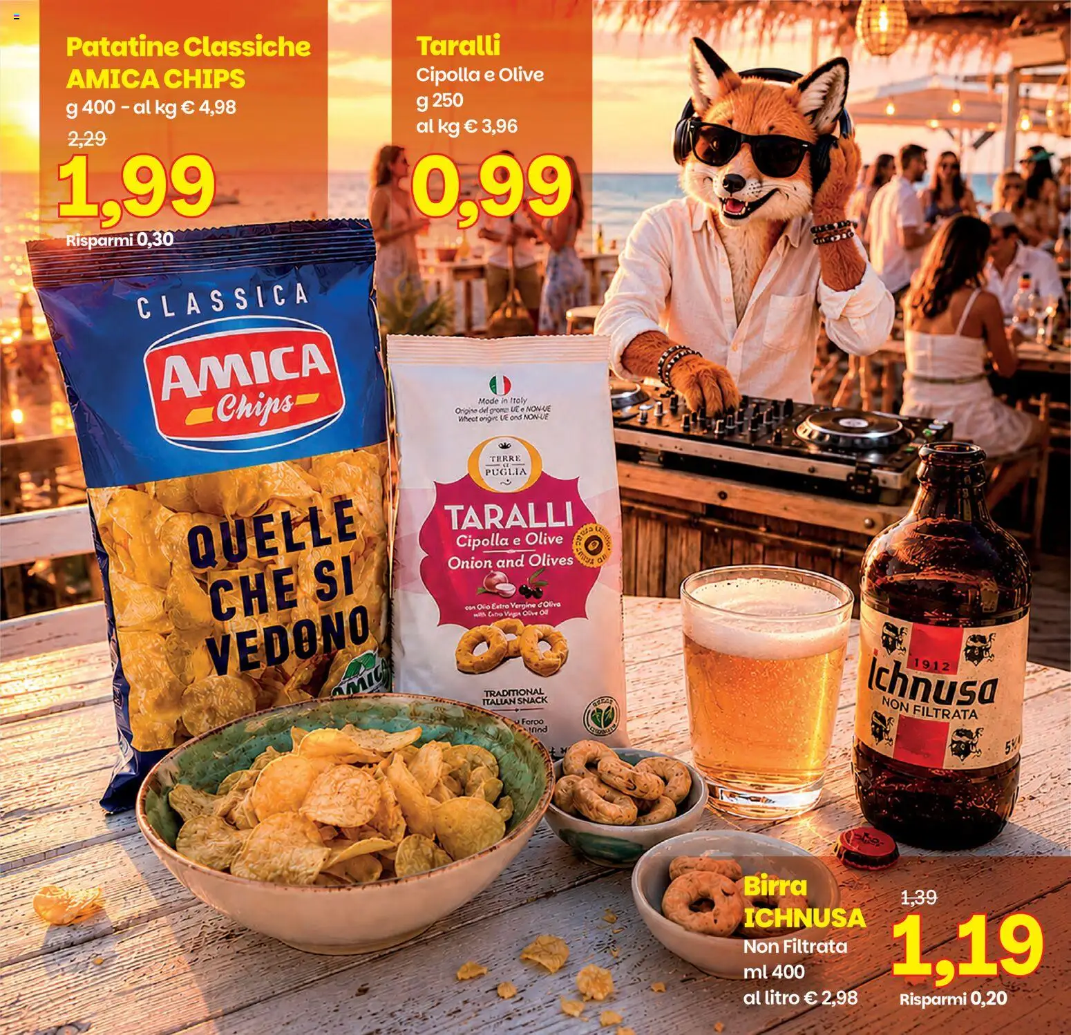 Volantino Prix del 07/08/2026 | Pagina: 17 | Prodotti: Birra, Patatine, Olive, Taralli