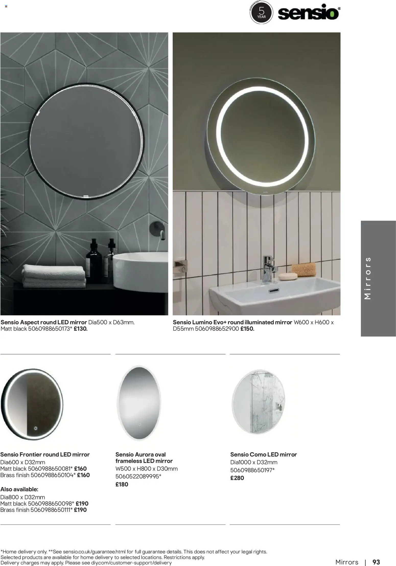 {H1} | Page: 94 | Products: Mirror