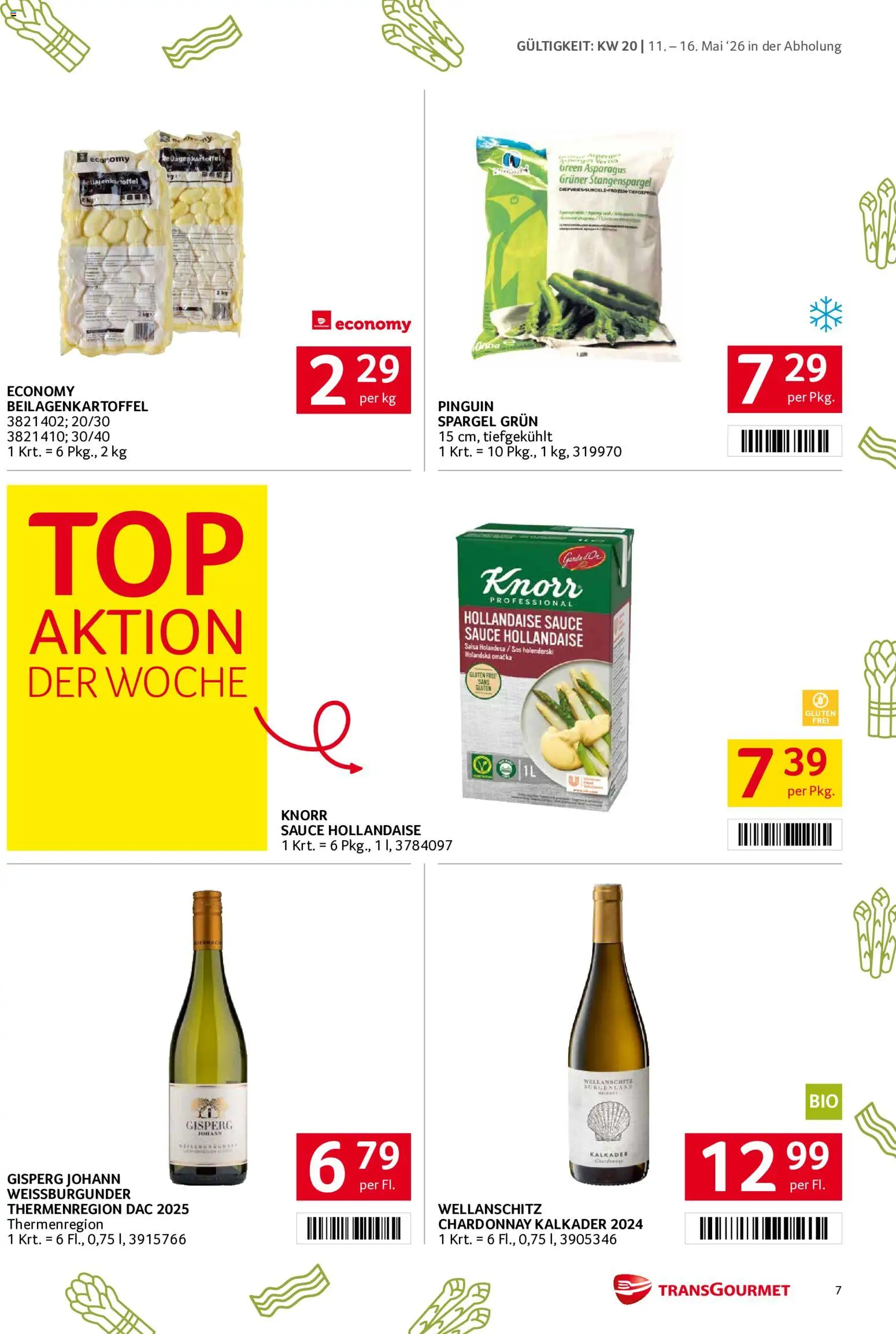 Transgourmet Flugblatt gültig ab 11.05.2026 | Seite: 7