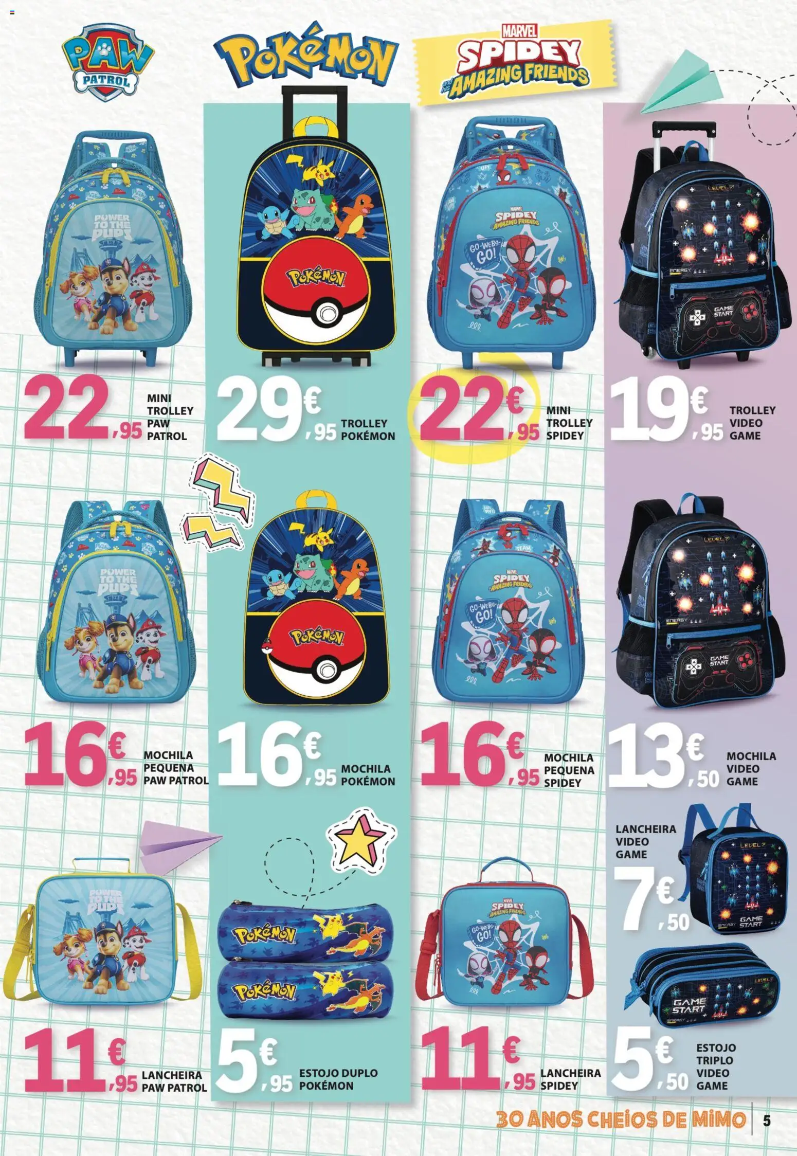 E.Leclerc - Folheto Regresso Às Aulas 1 │ válido de 04/08/2026 | Página: 5 | Produtos: Mochila, Vídeo