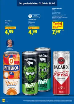 Pogląd oferty "Bitterol Spritz, Ready to Drink, alc. 5.0% obj, 250 ml." - ważna od 01.06.2026 | Strona: 21