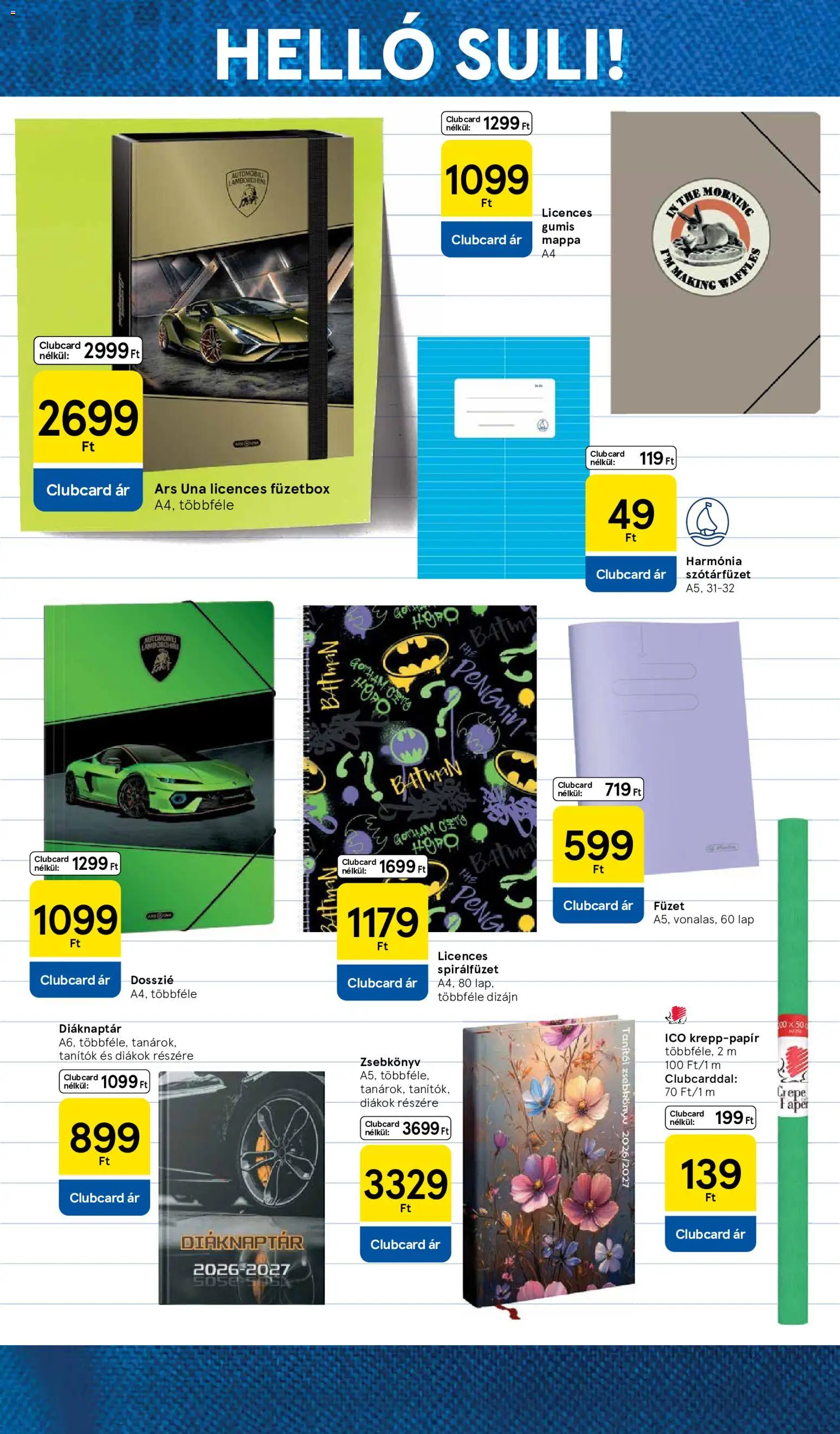 Tesco akciós ujság - amely érvényes a következő dátumtól: 2026.08.05. | Oldal: 10 | Termékek: Lap