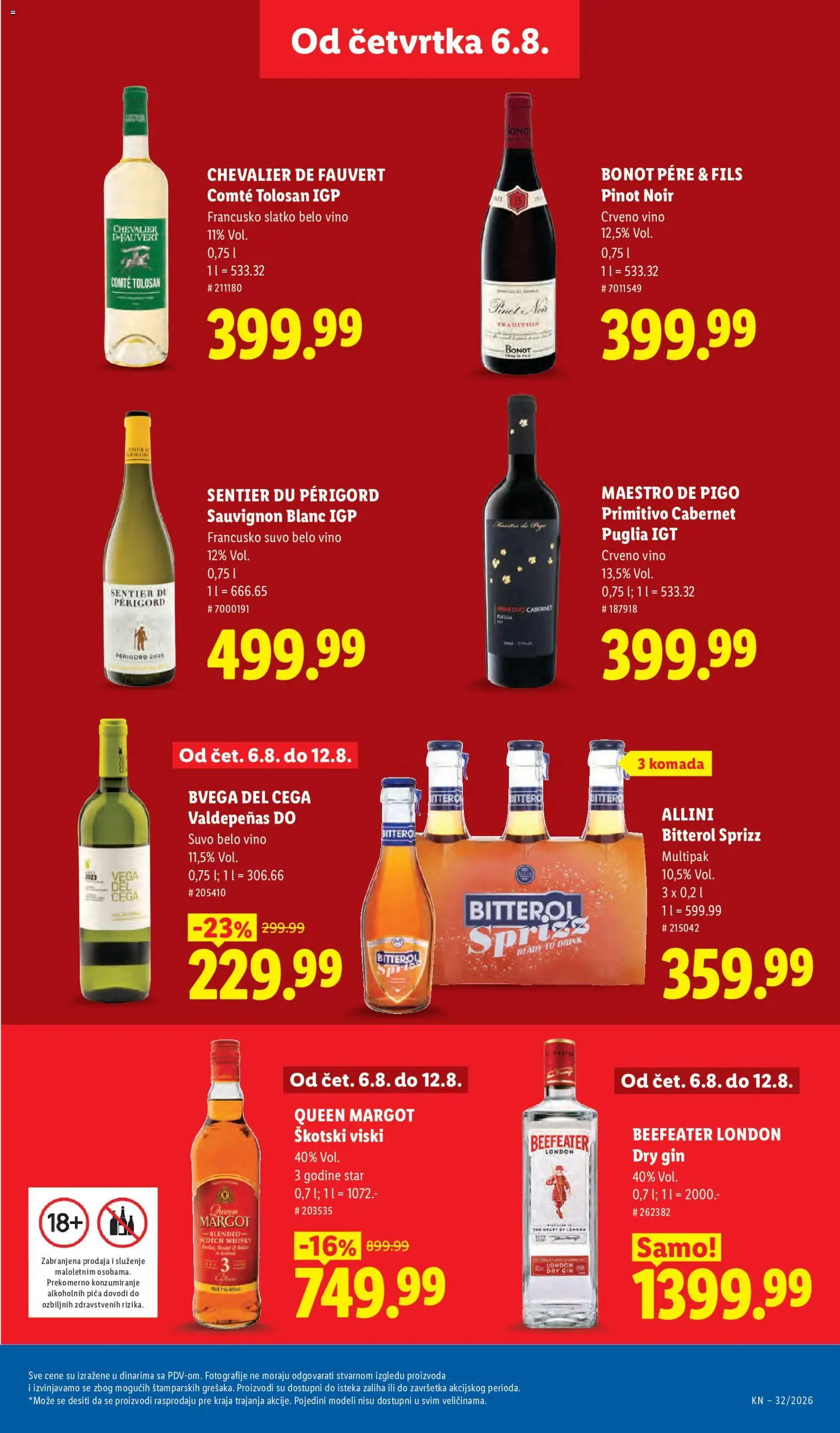 Lidl katalog - važi od 06.08.2026 | Strana: 33