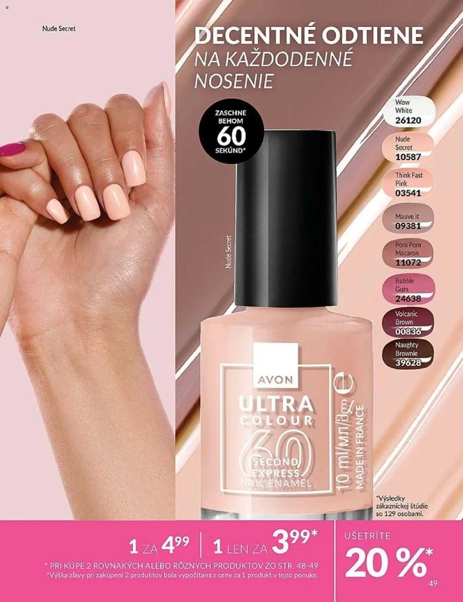Nové Avon akcie – leták je platný od 01.03.2026 | Strana: 49