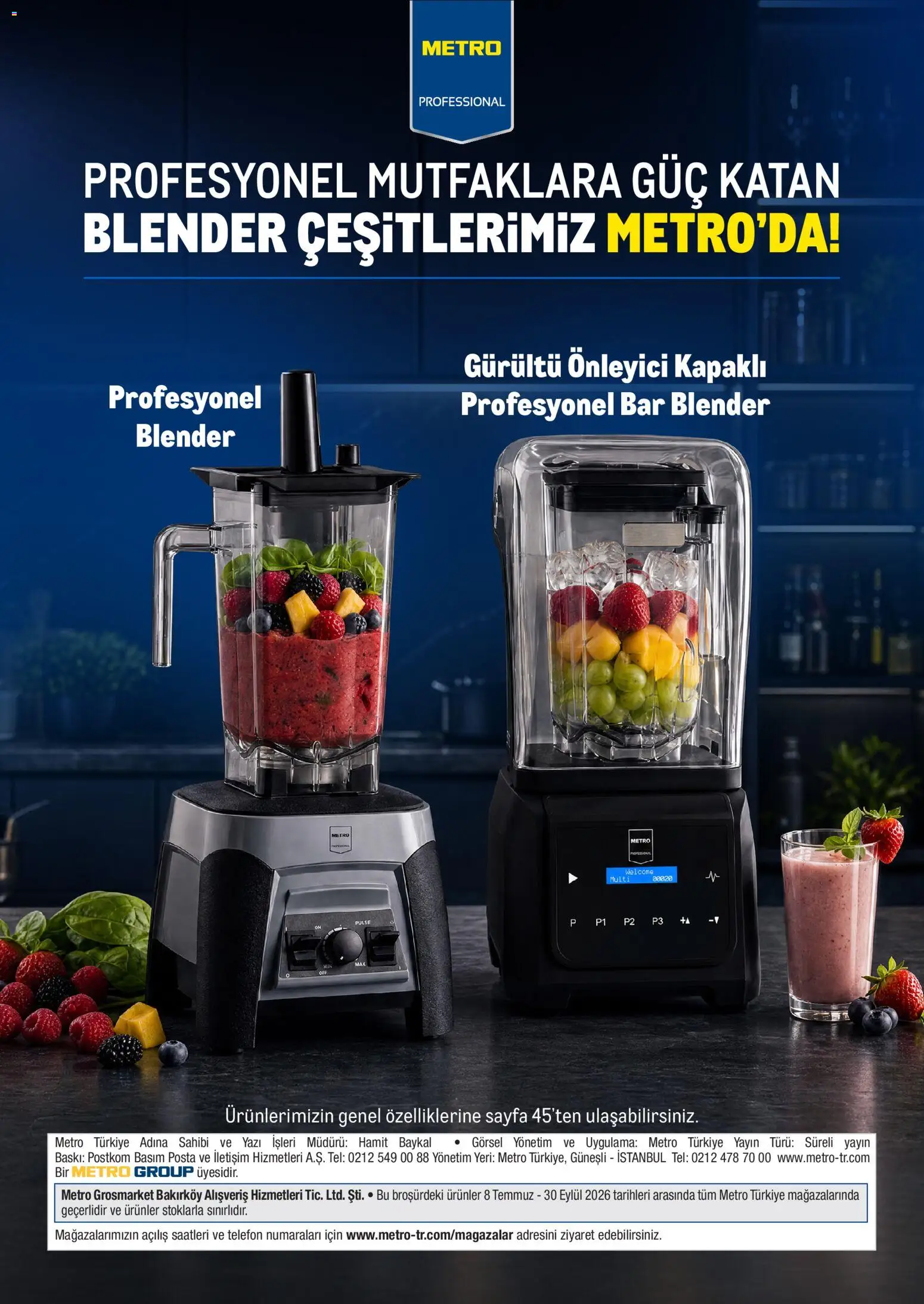 Metro - İçecek Trendleri ve Çözümleri - 08 Temmuz 2026 tarihinden itibaren geçerlidir | Sayfa: 48 | Ürünler: Baskı, Blender, Telefon