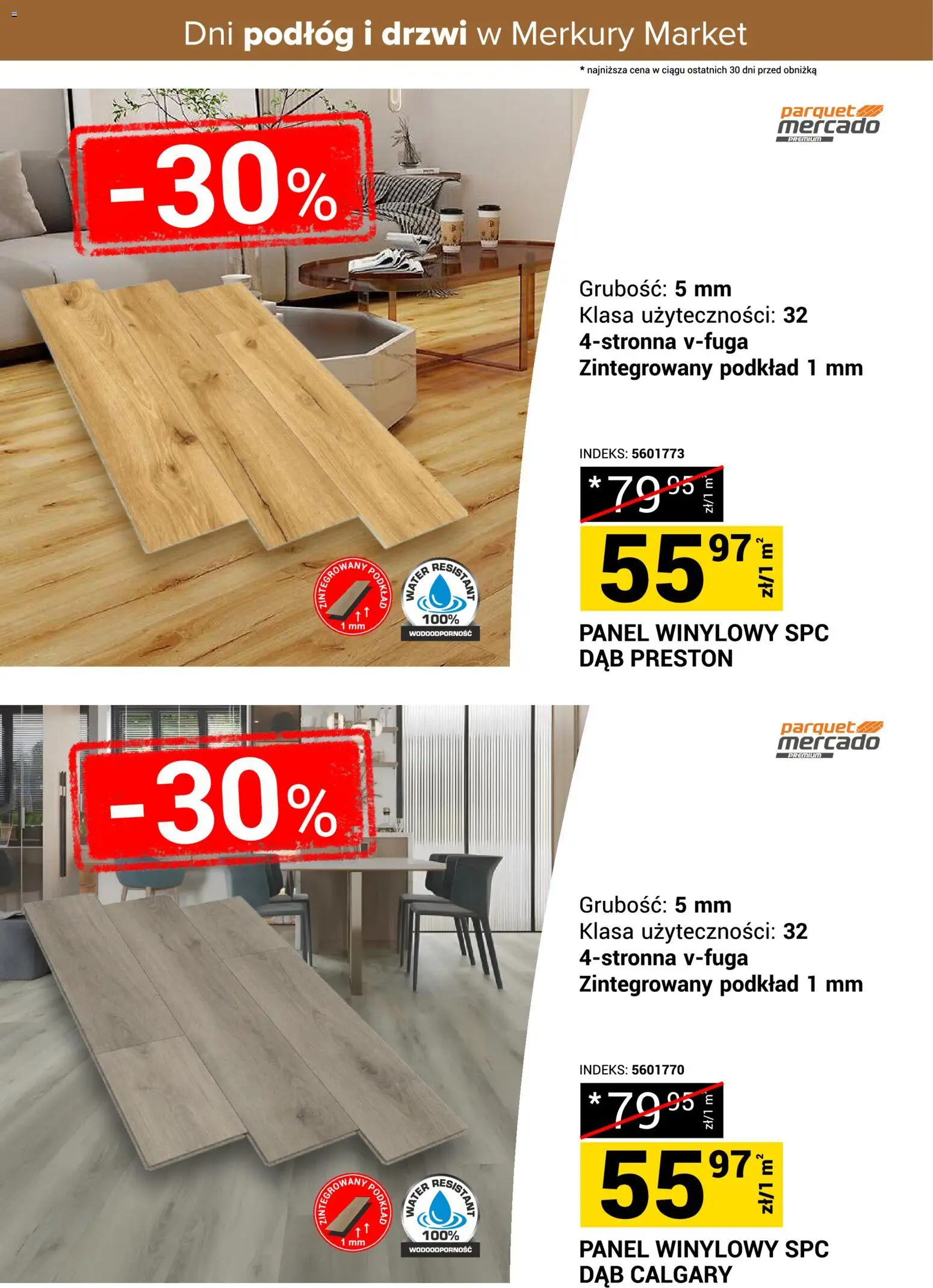 Merkury Market gazetka - Dni podłóg i drzwi od 17.10.2026 | Strona: 9 | Produkty: Drzwi