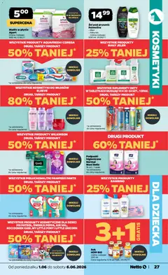 Pogląd oferty "Netto gazetka od poniedziałku spożywcza" - ważna od 01.06.2026 | Strona: 27