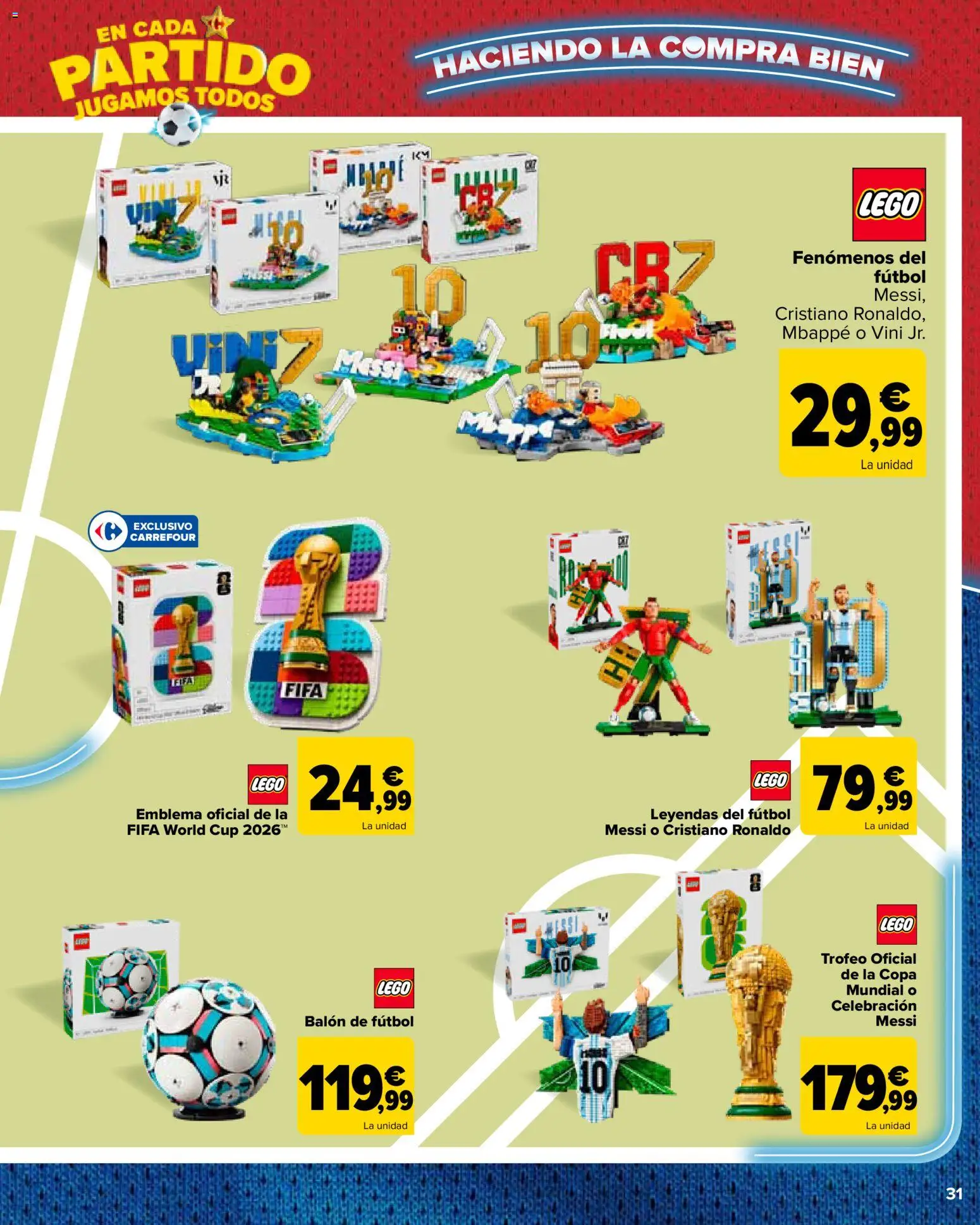 Carrefour La Fiesta del Futbol │ válido desde el 11.06.2026 | Página: 31