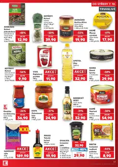 Náhled letáku HAMÉ, Vepřové, maso, ve vlastní šťávě, 400 g, (=100 g 13,73), HAMÉ Vepřové maso ve vlastní šťávě 400 g od 07.10.2026 | Strana: 33