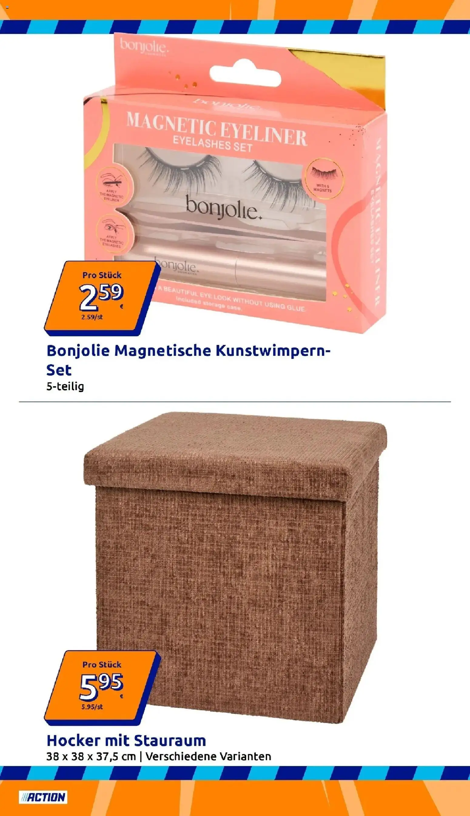 Action Kleine Preise, große Freude – gültig ab 06.05.2026 | Seite: 6 | Produkte: Hocker, Eyeliner