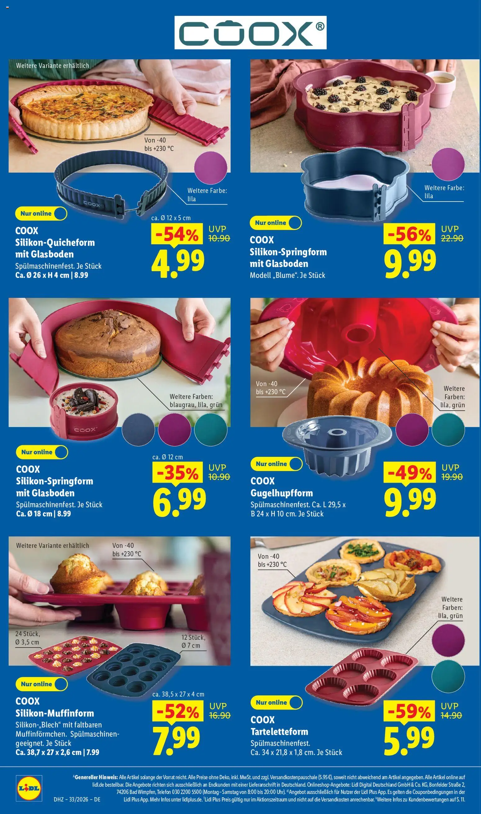 Lidl Německo leták od 10.08.2026 | Strana: 4 | Produkty: Telefon