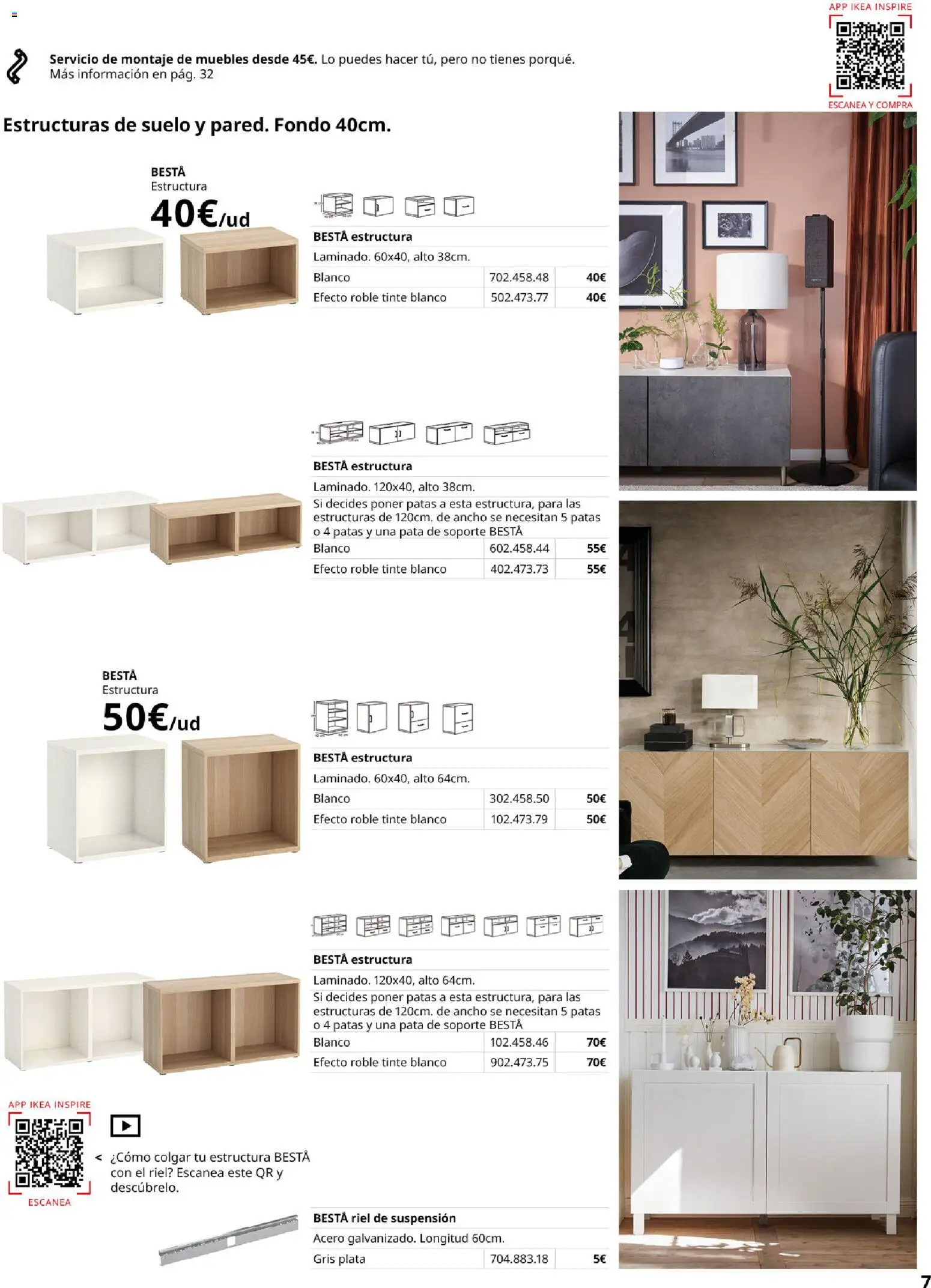 Catálogo IKEA Besta Eket │ válido desde el 01.02.2026 | Página: 7 | Productos: Tinte, Muebles